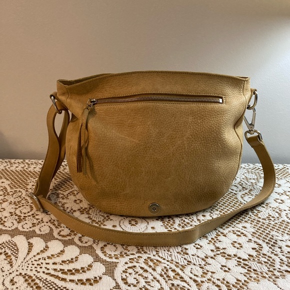 Roots Leather Crossbody Bag - Picture 3 of 9